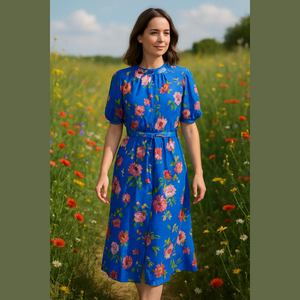 Vintage Sophisticates Hawaii Liberty House Belted Dress